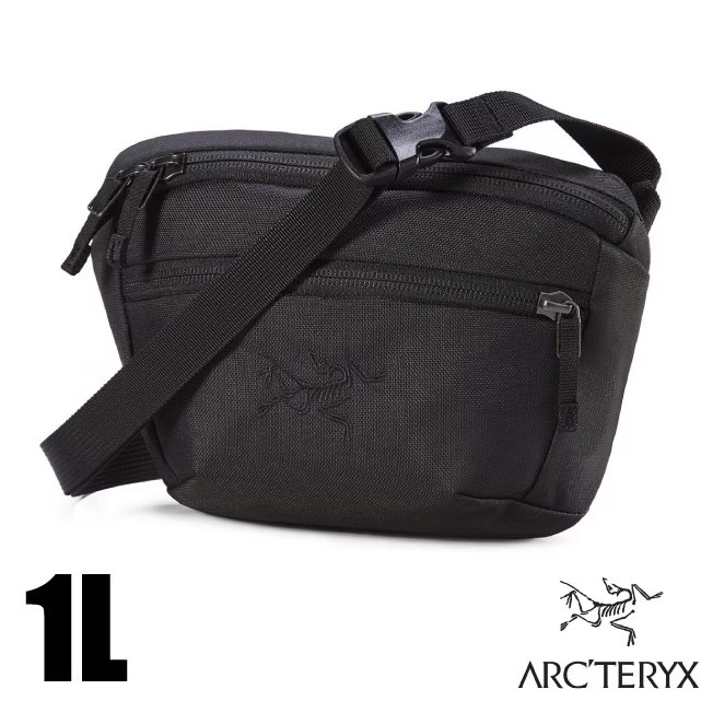【ARCTERYX 始祖鳥】Mantis 1L 多功能 斜背包(僅165g).腰包.側包/X000009234 黑✿30E010